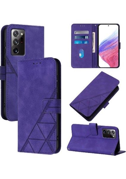 BDT Boutique Samsung Galaxy Not 20 Için Kılıf Ultra 5g Cüzdan Kapak Çevirin Folio Kitap Kartı (Yurt Dışından)