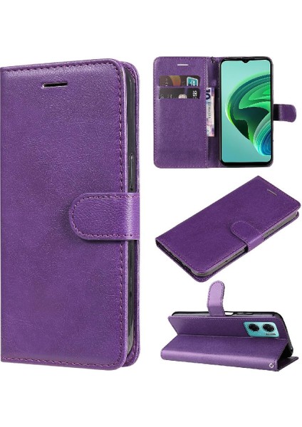 Xiaomi Redmi Not 11E Için Flip Case 5g Iş Cüzdan Telefon Kılıfı Klasik (Yurt Dışından)