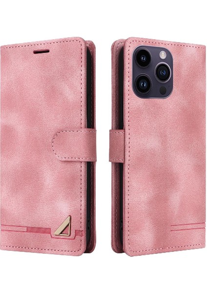 Iphone 14 Için Flip Case Pro Max Kapak Çevirin Cüzdan Darbeye Deri Kılıf (Yurt Dışından)