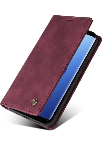 Samsung Galaxy S9 Artı Cüzdan Basit Iş Darbeye Dayanıklı Flip Case (Yurt Dışından) fırsatları