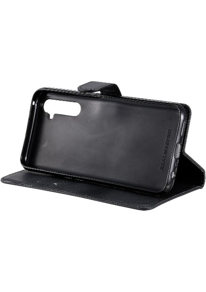 Kart Yuvası Katı ile Realme 6 Pro Iş Cüzdan Telefon Kılıfı Için Flip Case (Yurt Dışından) indirimleri