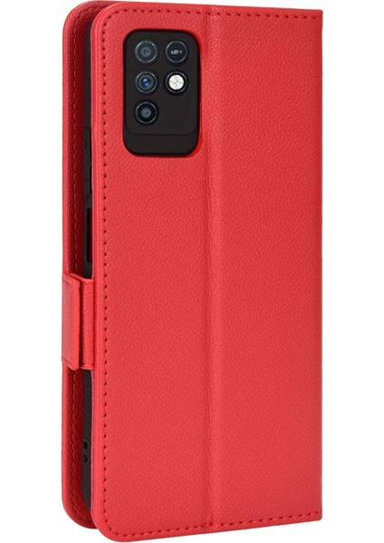 BDT Boutique Infinix Not 10 Için Kılıf Manyetik Yan Toka Cüzdan Kart Yuvaları Tutucu Pu (Yurt Dışından)