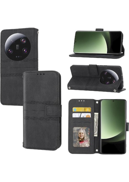 Xiaomi 13 Ultra Manyetik Kapatma Darbeye Koruyucu Kılıf Için Flip Case (Yurt Dışından)