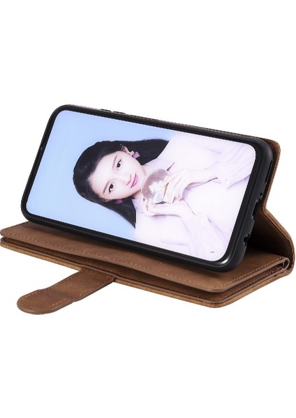 Samsung Galaxy A12 5g Pu Deri Cüzdan 9 Kart Yuvaları Için Flip Case (Yurt Dışından) indirimleri