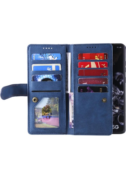 Samsung Galaxy S20 Ultra Kordon Cüzdan Için Flip Case 9 Kart Yuvaları Pu (Yurt Dışından) indirimleri