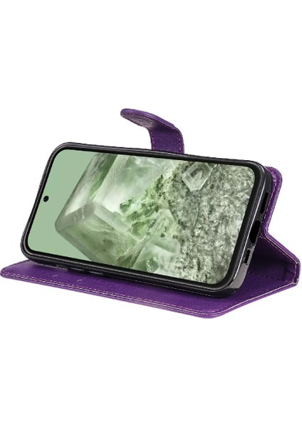 Kart Yuvası Yüksek Kaliteli Deri Iş ile Google Piksel 8A Için Flip Case (Yurt Dışından) indirimleri