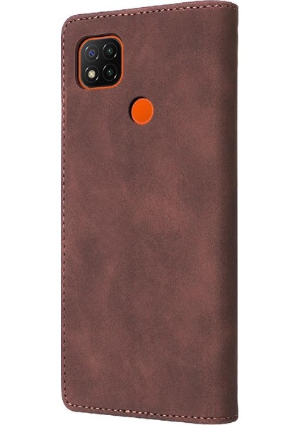 Xiaomi Redmi 9c Için Flip Case Basit Iş Kılıf Darbeye (Yurt Dışından) modelleri
