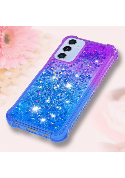 Samsung Galaxy A15 5g Akan Sparkle Hareketli Kapak Temizle Tampon (Yurt Dışından)