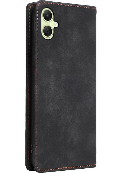 Samsung Galaxy A05 Flip Kapak Için Flip Case Basit Iş Cüzdan Deri (Yurt Dışından) modelleri