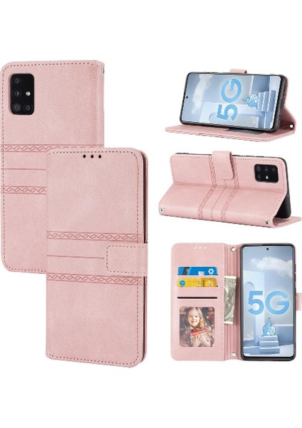 Samsung Galaxy A71 4g Manyetik Kapatma Için Flip Case Darbeye Koruyucu (Yurt Dışından)
