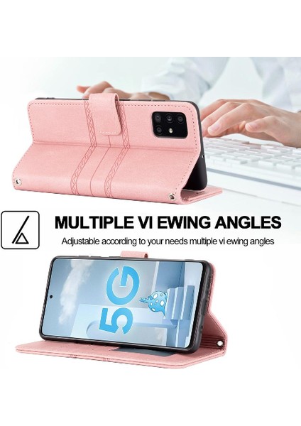 Samsung Galaxy A71 4g Manyetik Kapatma Için Flip Case Darbeye Koruyucu (Yurt Dışından)