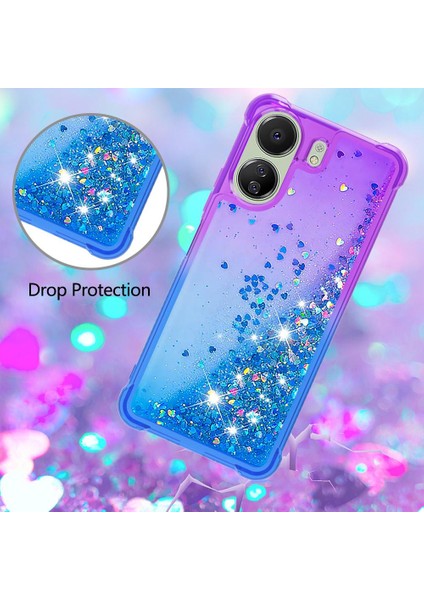 Xiaomi Redmi Için Kılıf Clear 4g Akan Sparkle Hareketli Kapak Temizle Tampon (Yurt Dışından) modelleri