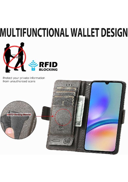Samsung Galaxy A05S 4g Çok Renkli Cüzdan Çoklu Kart Yuvası Için Flip Case (Yurt Dışından) fırsatları