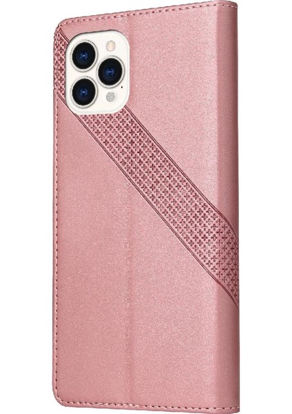 Iphone 13 Için Flip Case Pro Üç Kart Yuvaları Kickstand Premium Deri (Yurt Dışından) fırsatları
