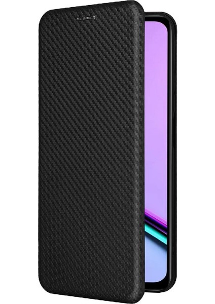 Realme C67 4g Deri Folio Flip Case Için Kılıf Kart ile Tam Koruma (Yurt Dışından) indirimleri