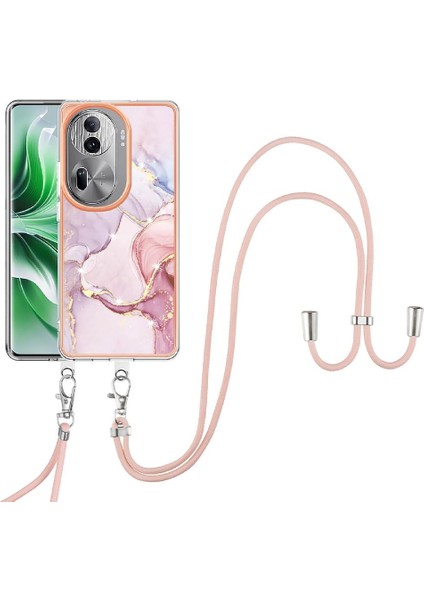 Oppo Oppo 11 Pro 5g Tampon Mermer Anti-Scratch Yumuşak Crossbody Için Kılıf (Yurt Dışından)