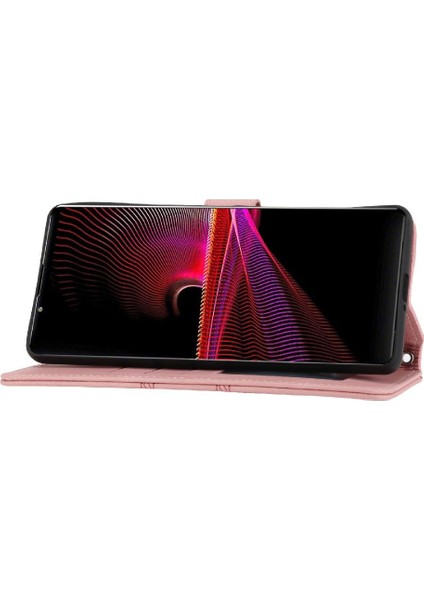 Sony Xperia 1 V Pu Deri Cüzdan Kılıf Için Flip Case Manyetik Kapatma (Yurt Dışından)