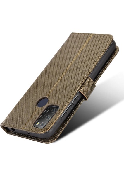 Alcatel 1s 2021 Kickstand Manyetik Cüzdan Kart Tutucu Kapak Için Kılıf (Yurt Dışından) indirimleri