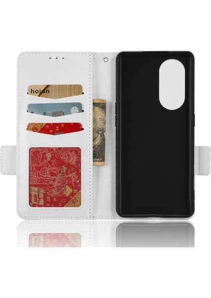 Oppo Için Kılıf Oppo 8t 5g Pu Deri Manyetik Kart Yuvaları Tutucu Cüzdan Yan (Yurt Dışından) indirimleri