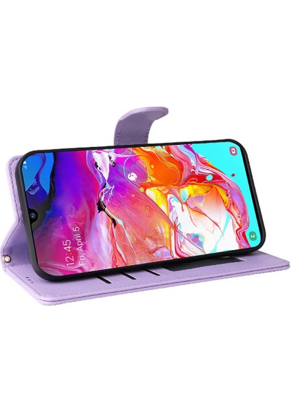 Samsung Galaxy A70 Basit Iş Deri Kılıf Için Flip Case Darbeye (Yurt Dışından) fırsatları