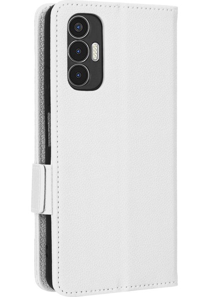 Tecno Pova 3 Kart Yuvaları Için Kılıf Tutucu Yan Toka Pu Deri Cüzdan (Yurt Dışından) indirimleri
