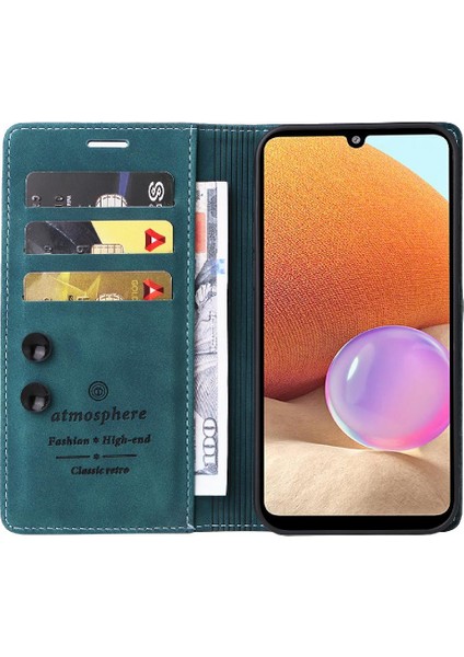 Samsung Galaxy A32 4g Için Flip Case Darbeye Deri Kılıf Kapak Çevirin (Yurt Dışından) fırsatları