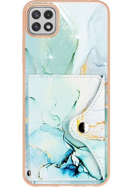 Samsung Galaxy A22 5g Kart Yuvaları Yumuşak Tpu Tampon Ince Cüzdan (Yurt Dışından) fırsatları