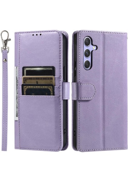 Samsung Galaxy M13 5g Pu Deri Cüzdan 6 Kart Yuvaları Için Flip Case (Yurt Dışından)