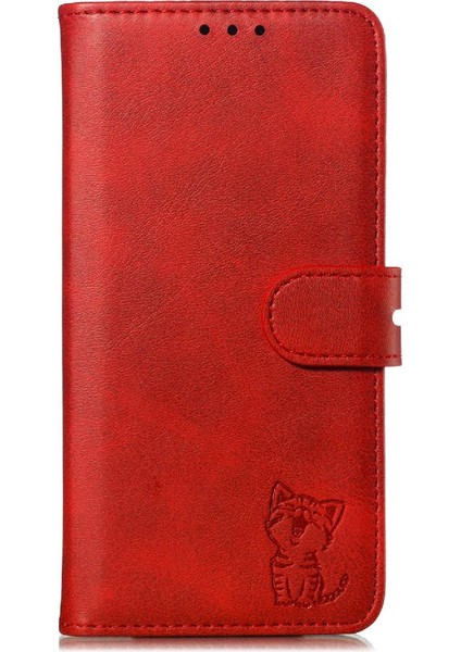Cüzdan Kılıf Için Huawei Y6 2019 Kabartmalı Kart Tutucu Kickstand Tüm Yuvarlak (Yurt Dışından)