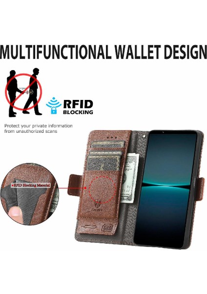 Sony Xperia 1 Iv Çoklu Kart Yuvası Çok Renkli Iş Cüzdanı Için Flip Case (Yurt Dışından) indirimleri
