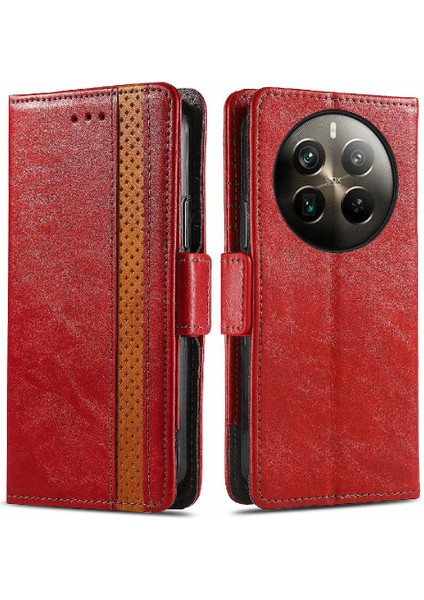 Realme 12 Pro Artı Çoklu Kart Yuvası Ekleme Çok Renkli Için Flip Case (Yurt Dışından)