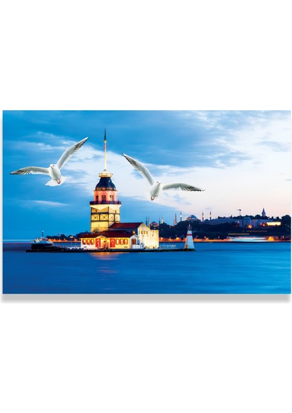 Kız Kulesi Kanvas Tablo
