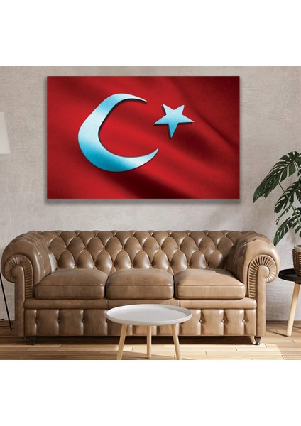 Al Bayrak Kanvas Tablo