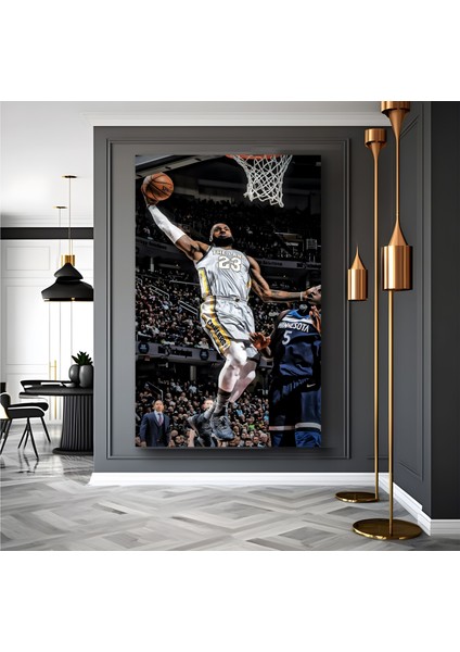 Lebron James Kanvas Tablo