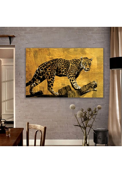 Leopar Kanvas Tablo