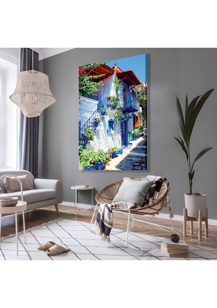 Muğla Evi Kanvas Tablo modelleri