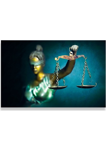 Adaletin Terazisi Kanvas Tablo fırsatları