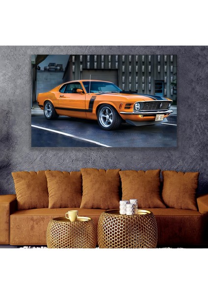 1969 Ford Mustang Kanvas Tablo