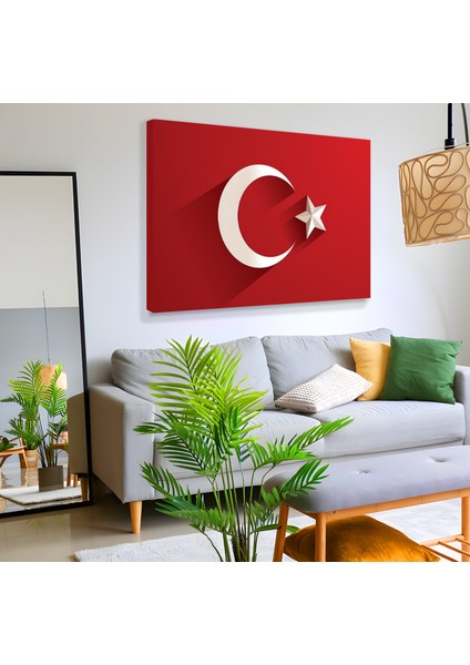 Al Bayrak Kanvas Tablo