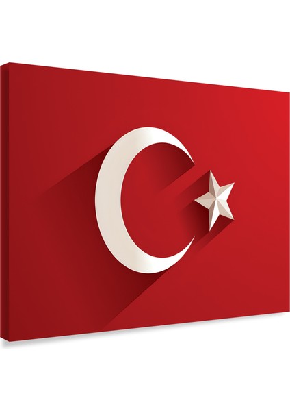 Al Bayrak Kanvas Tablo