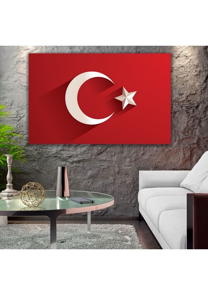 Al Bayrak Kanvas Tablo