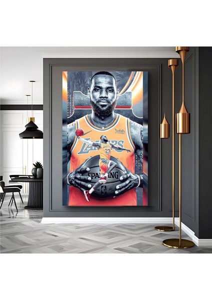Lebron James Kanvas Tablo