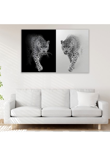 Leopar Kanvas Tablo