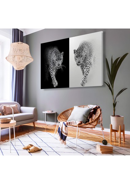 Leopar Kanvas Tablo modelleri