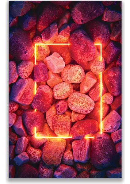 Neon Flower Kanvas Tablo fırsatları
