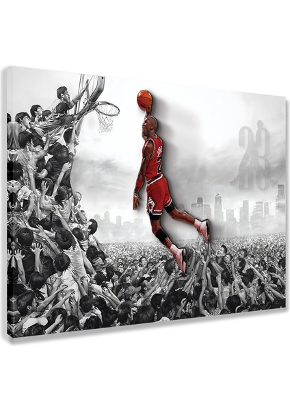 Michael Jordan Kanvas Tablo indirimleri