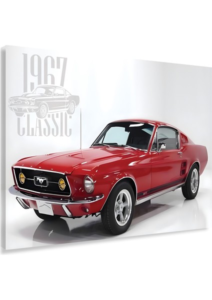 1967 Ford Mustang Kanvas Tablo indirimleri