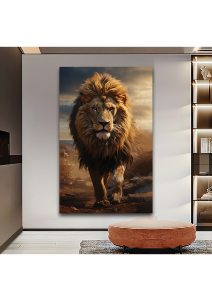 Aslan Kanvas Tablo