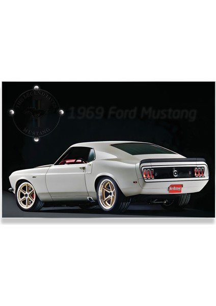 1969 Ford Mustang Kanvas Tablo fırsatları