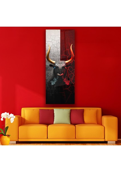 Boğa Cam Tablo